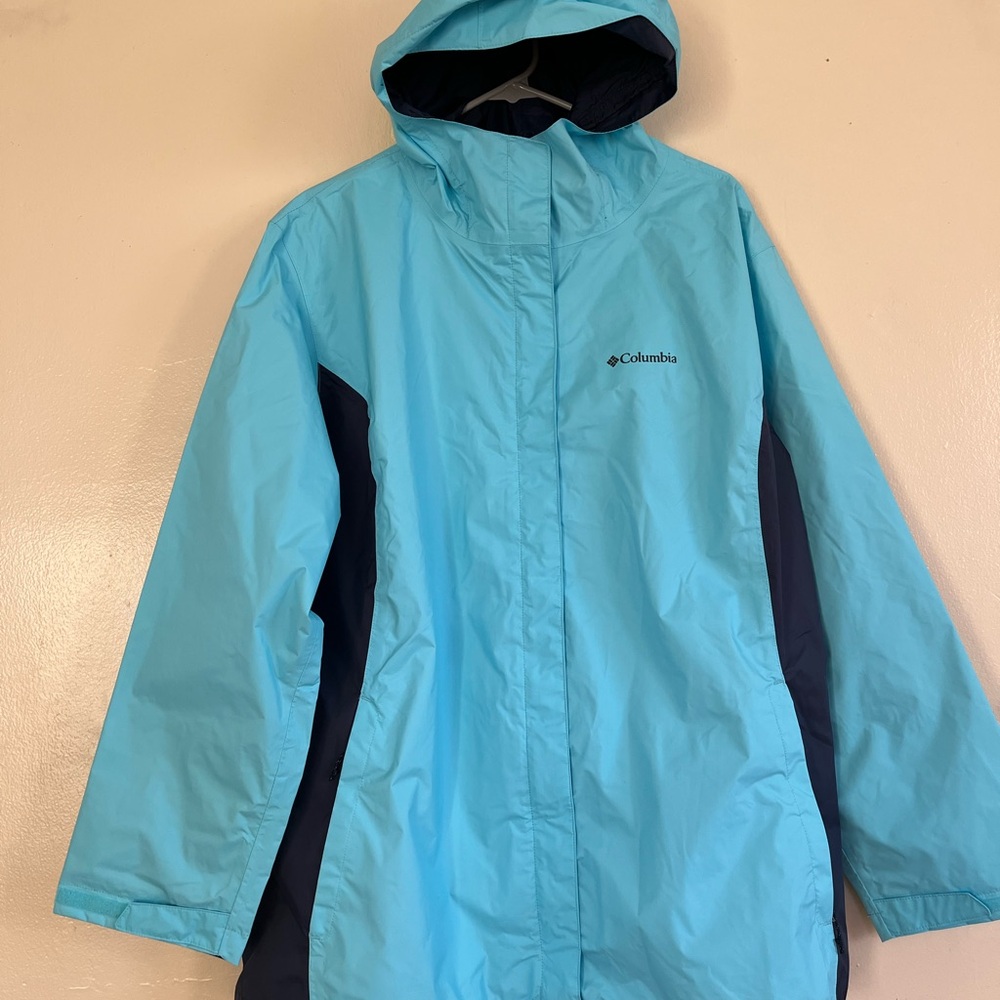 Columbia Turquoise and Teal Jacket